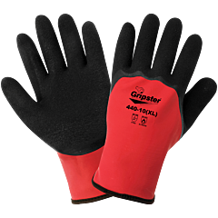 Global Glove Gripster 440 Lightweight Nylon Double-Coated Latex Palm All Weather Gloves