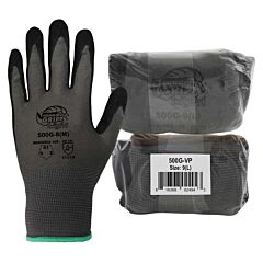 Global Glove Tsunami Grip Light 500G-Vp Mach Finish Nitrile-Coated Vend-Pack Cut Resistant Gloves, Cut Level A1