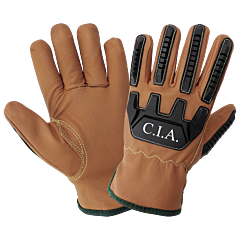 Global Glove Cia3800 Impact, Oil, Water, Cut, And Flame Resistant Goatskin Gloves, Cut Level A5