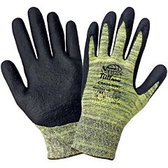 Global Glove Tsunami Grip Tuff Hybrid Cr609 Palm Dipped Cut Resistant Gloves, Cut Level A4