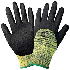 Global Glove Tsunami Grip Tuff Hybrid Cr639 Engineered Foam Nitrile Coated Cut Resistant Gloves, Cut Level A4