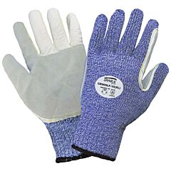 Global Glove Samurai Glove Cr900Lf Cut Resistant Tuffalene® Gloves With Reinforced Premium Cowhide Leather Palm, Cut Level A6