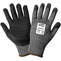 Global Glove Samurai Glove Crx6 Tuffalene® Cut Resistant Foam Nitrile-Coated Palm Gloves, Cut Level A6