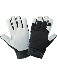Global Glove Hot Rod Gloves Hr2800Int Low Temperature Insulated Goatskin Mechanics Style Gloves