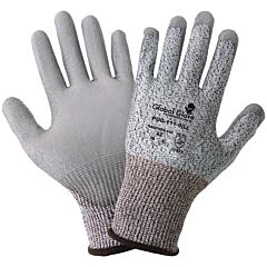 Global Glove Pug-111 Polyurethane Coated Cut Resistant Gloves, Cut Level A2