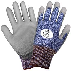 Global Glove Samurai Glove Pug-617 Lightweight Polyurethane Coated Cut Resistant Gloves, Cut Level A4