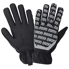 Global Glove Sg3300 Touch Screen Mechanics Gloves With Reflective Printed Back