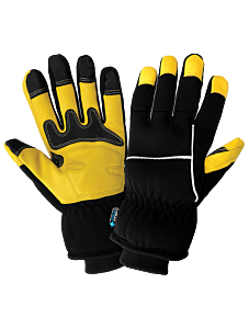 Global Glove Sg7200Int Premium-Grade Grain Deerskin Leather Palm, Low Temperature, Waterproof, Insulated Gloves