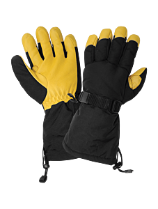 Global Glove Sg7300Int Premium-Grade Grain Deerskin Leather Palm, Low Temperature, Waterproof Gloves Insulated With 3Mâ„¢ Thinsulateâ„¢