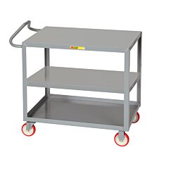 Little Giant 3Enlg-2436-Brk Ergonomic Shelf Truck, 24"W X 36"L, 1200 Lb Capacity