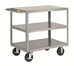 Little Giant 3G-3048-6Phbk Heavy Duty Shelf Truck, 30"W X 48"L, 3600 Lb Capacity