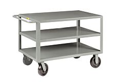 Little Giant 3Gh-3672-8Phk Extra-Heavy Duty Shelf Truck, 36"W X 72"L, 5000 Lb Capacity