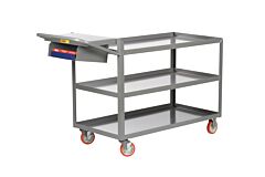 Little Giant 3Lgl-2436-Ws-P-Bk Order Picking Truck, 24"W X 36"L, 1200 Lb Capacity
