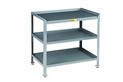 Little Giant 3Sw-2436-Ll Stationary Steel Workstation, 39" To 42"H X 24"D X 36"W, 2000 Lb Capacity