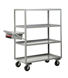 Little Giant 4Ml-3060-6Ph-Wsp Multi-Shelf Order Picking Truck, 30"W X 60"L, 3600 Lb Capacity