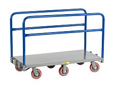 Little Giant Apt6W-3060-6Py 6-Wheel Adjustable Sheet And Panel Truck, 30"W X 60"L, 3600 Lb Capacity
