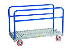 Little Giant Aptp-2436-6Py Adjustable Sheet; Panel Truck W/Perforated Deck, 24"W X 36"L, 2000 Lb Capacity