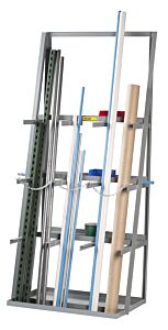 Little Giant Br-2436-84 Vertical Bar Rack; 84″, 36"W X 24"L