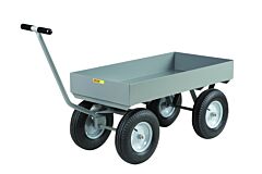 Little Giant Ch-3060-X6-16P Heavy Duty Deep Lip Wagon Truck, 30"W X 60"L, 3000 Lb Capacity