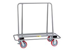 Little Giant Dcb2654-2R8Pyfl Drywall Cart With Steel Bumper Frame, 26X54, 2000 Lb Capacity