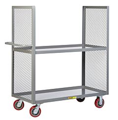 Little Giant Det2L-3048-6Py 2-Sided Shelf Trucks, 30"W X 48"L, 3600 Lb Capacity