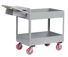 Little Giant Ds2436X6-6Pywsp Deep Shelf Order Picking Truck, 24"W X 36"L, 3600 Lb Capacity