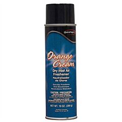 Questvapco 338001 Dry Mist Air Freshener, Orange Cream, Case Of 12 - 10 Oz Aerosol Cans
