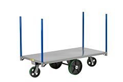 Little Giant Dt-3660-Dia-4Ps Heavy-Duty Pipe Stake Truck, 36"W X 60"L, 4000 Lb Capacity