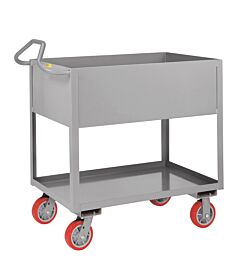 Little Giant Ends2436X12-6Py 12-Inch Deep Shelf Truck With Ergonomic Handle, 24"W X 36"L, 3600 Lb Capacity