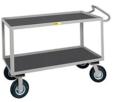 Little Giant Englf-3048-9Pm Ergonomic Handle Instrument Cart, 30"W X 48"L, 1200 Lb Capacity