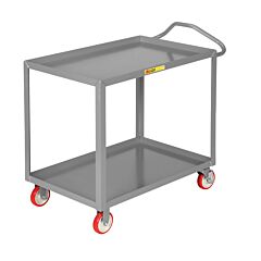 Little Giant Enlgl-3048-Brk Ergonomic Shelf Truck, 30"W X 48"L, 1200 Lb Capacity
