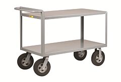Little Giant G-3048-10Sr Merchandise Collector; Cushion Load Wheels, 30"W X 48"L, 1500 Lb Capacity
