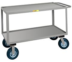 Little Giant Glf-3048-9P Flush-Handle Instrument Carts, 30"W X 48"L, 1200 Lb Capacity