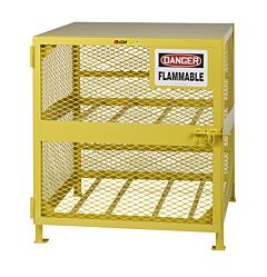 Little Giant Gsh-36W-40H Gas Cylinder Storage Units, 36"W X 38"D X 70"H