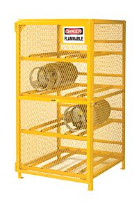 Little Giant Gsh-36W-70H Gas Cylinder Storage Units, 36"W X 38"D X 70"H