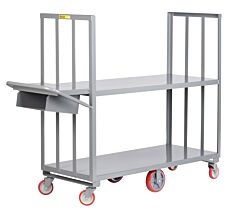 Little Giant He2-2460-Wsp Narrow Aisle Order Picking Truck, 24"W X 60"L, 2000 Lb Capacity