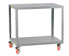 Little Giant Ip-1832-2Ah-Tl Adjustable Height Mobile Table, 34" To 46"H X 18"D X 32"W, 1200 Lb Capacity