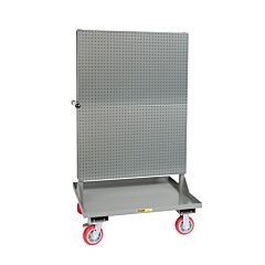 Little Giant Ipb-6Pyfl Double Sided Pegboard Or Louvered Panel Cart, 30X36