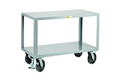Little Giant Ipg3672-8Phflpl Heavy Duty Mobile Table, 36"H X 36"D X 72"W, 5000 Lb Capacity