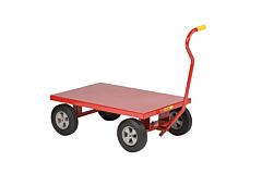 Little Giant Lw-2436-10-Fsd Steel Deck Wagon Truck, 24"W X 36"L, 1200 Lb Capacity