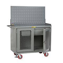 Little Giant Mbp2D-Hdfl-Lp Mobile Bench Cabinets With Heavy-Duty Drawer, 41"H X 24"D X 48"W, 3600 Lb Capacity