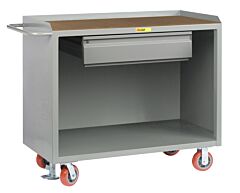 Little Giant Mh-2436-Hdfl Mobile Bench Cabinets With Heavy-Duty Drawer, 41"H X 24"D X 36"W, 3600 Lb Capacity