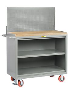 Little Giant Mj3-2436-Fl-Pb Mobile Bench Cabinets, 42.75"H X 24"D X 36"W, 3600 Lb Capacity