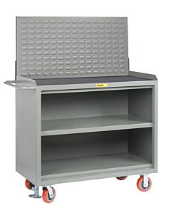 Little Giant Mm3-2448-Fl-Lp Mobile Bench Cabinets, 41"H X 24"D X 48"W, 3600 Lb Capacity