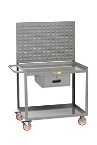 Little Giant Mw2436-5Tl-Drlp Mobile Workstation With Storage Drawer, 34"H X 24"D X 36"W, 1200 Lb Capacity