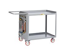 Little Giant Mwpb-2436-5Tl Maintenance Workstation With Pegboard Or Louvered Storage, 34"H X 24"D X 36"W, 1200 Lb Capacity