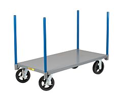 Little Giant Nbp-2448-8Mrbk Pipe Stake Truck, 24"W X 48"L, 2400 Lb Capacity
