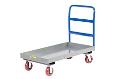 Little Giant Nbx3-2436-6Py 3-Inch Lip Edge Platform Truck, 24"W X 36"L, 3600 Lb Capacity