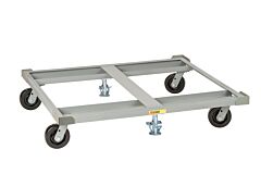 Little Giant Pd-40-6Ph-2Fllr Pallet Dollies, 40"W X 48"L, 3600 Lb Capacity