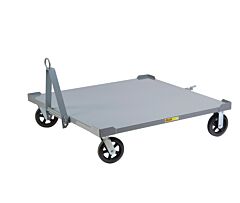 Little Giant Pdcs-48-8Mr Towable Solid Deck Pallet Dollies, 48"W X 48"L, 2400 Lb Capacity